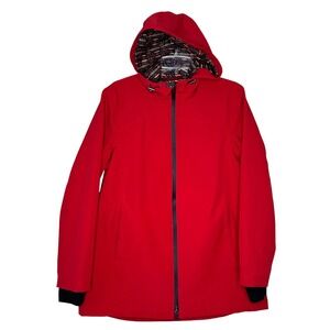 Pendleton Waterproof Breathable Rain Trail Jacket, Red, Women's M Aztec‎ pattern